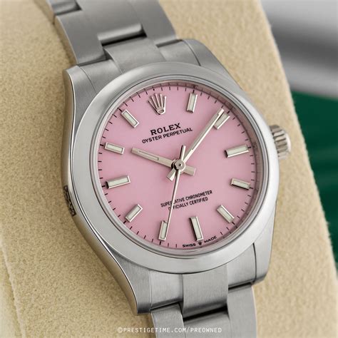 candy pink rolex|Rolex oyster perpetual candy pink.